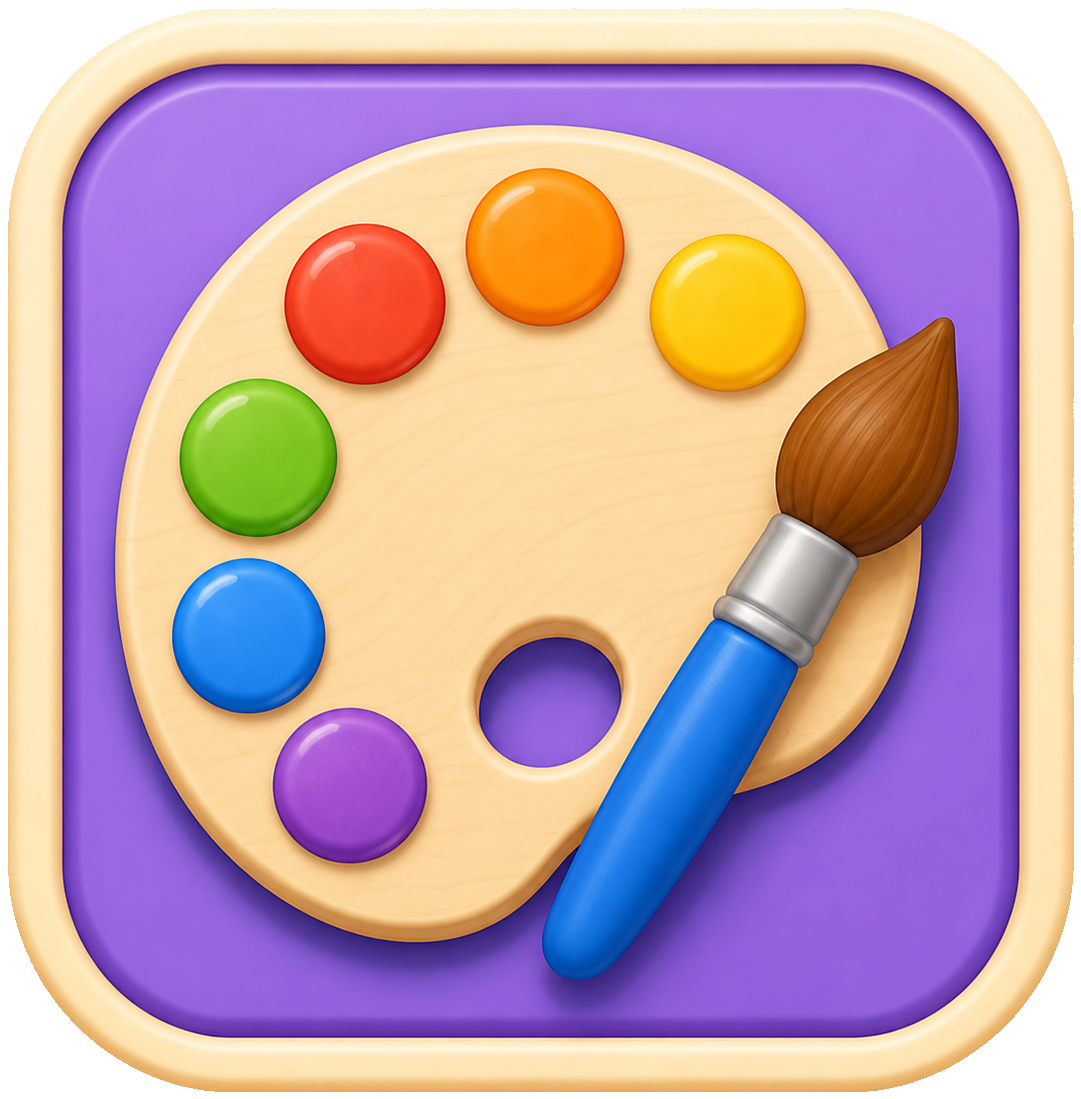 Actividad de colores con vagones de tren